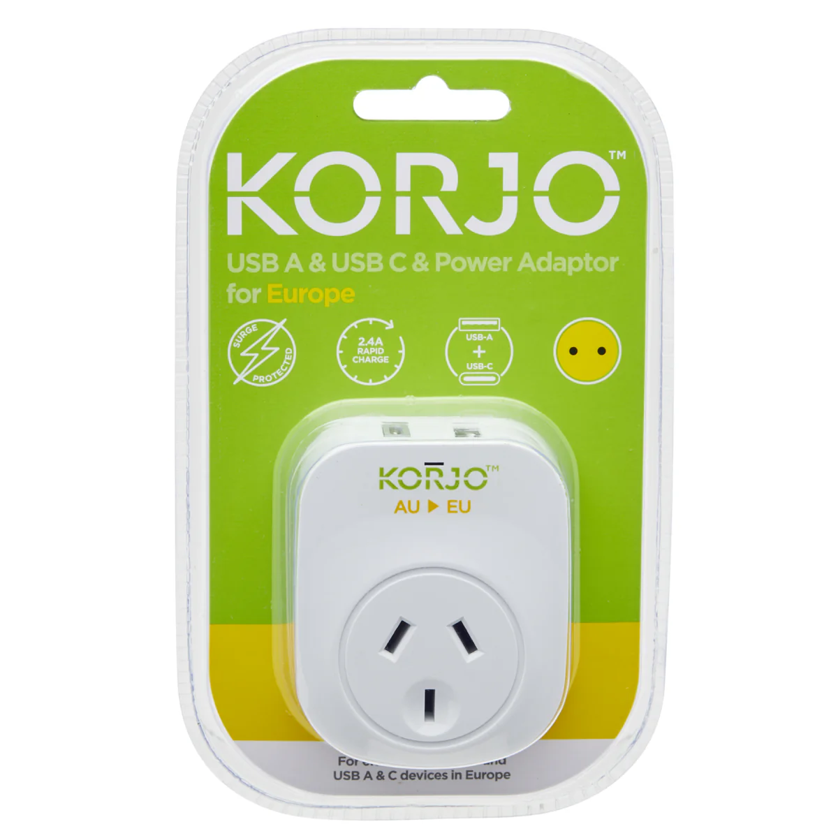USB A+C & Power Adaptor for Europe - Image 3