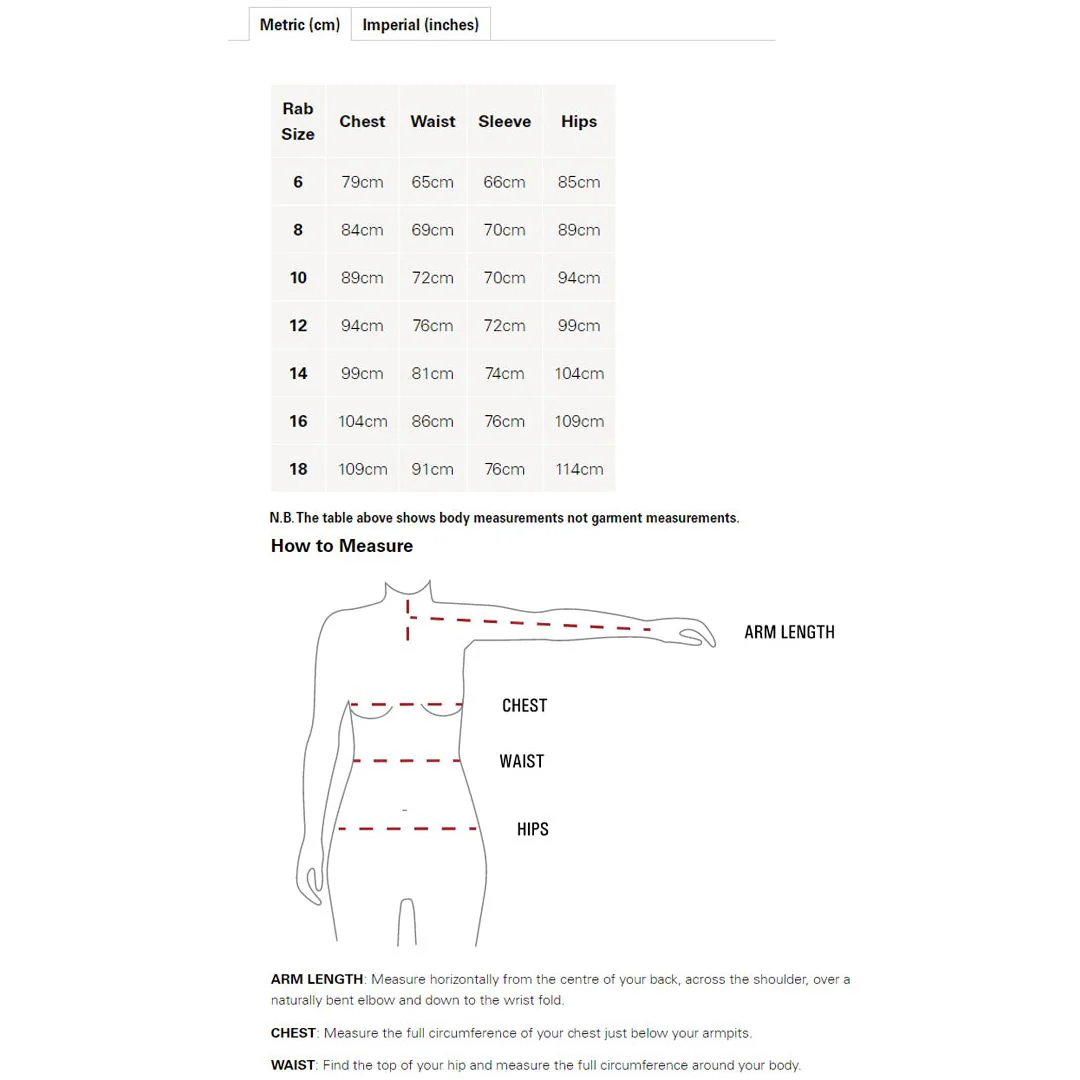 Womens Rab Microlight Alpine Jacket - Image 13